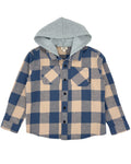 Feather 4 Arrow Upland Shacket in Navy