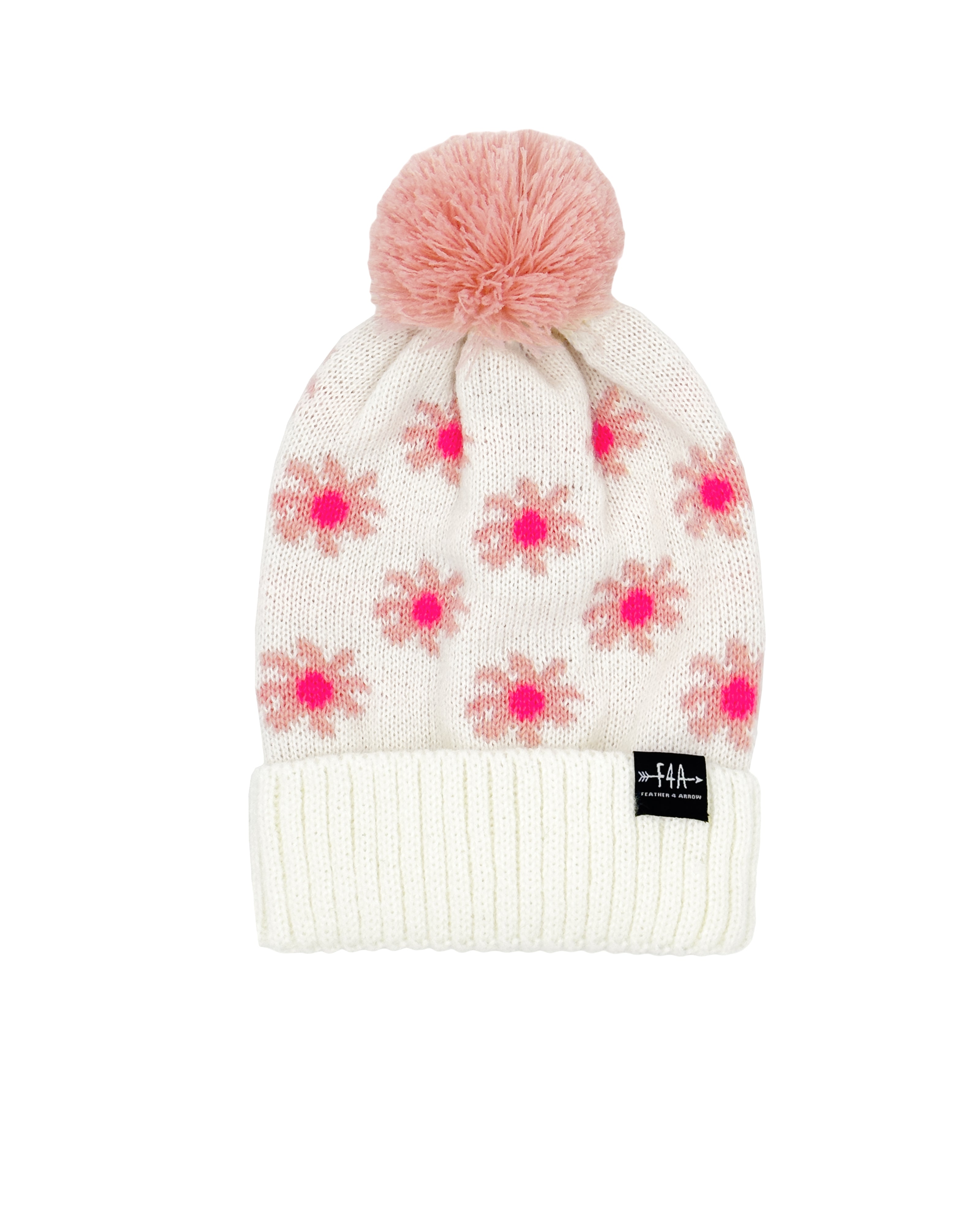 Feather 4 Arrow Sierra Beanie in Cream