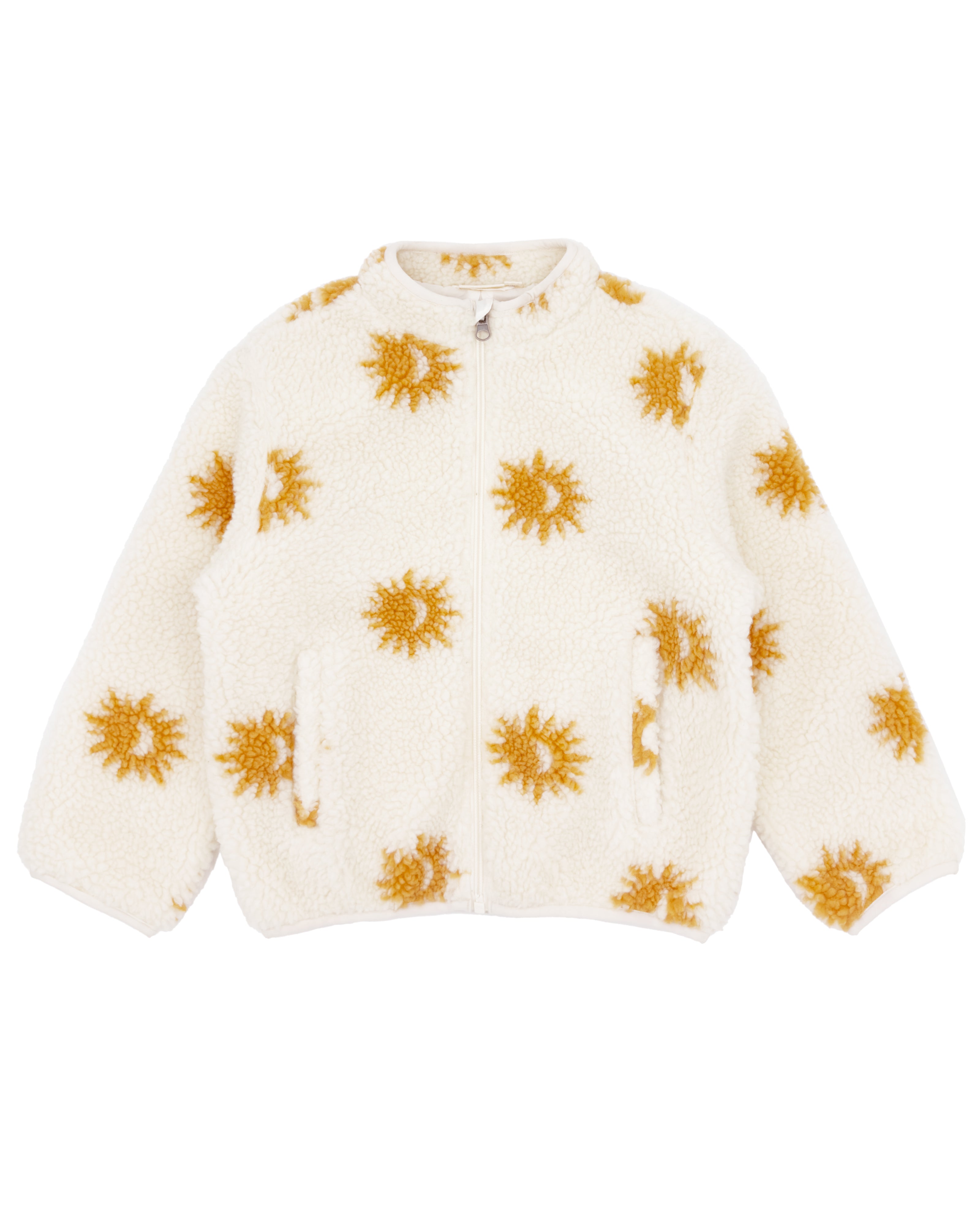 Feather 4 Arrow Skyler Polar Fleece Jacket in Cream