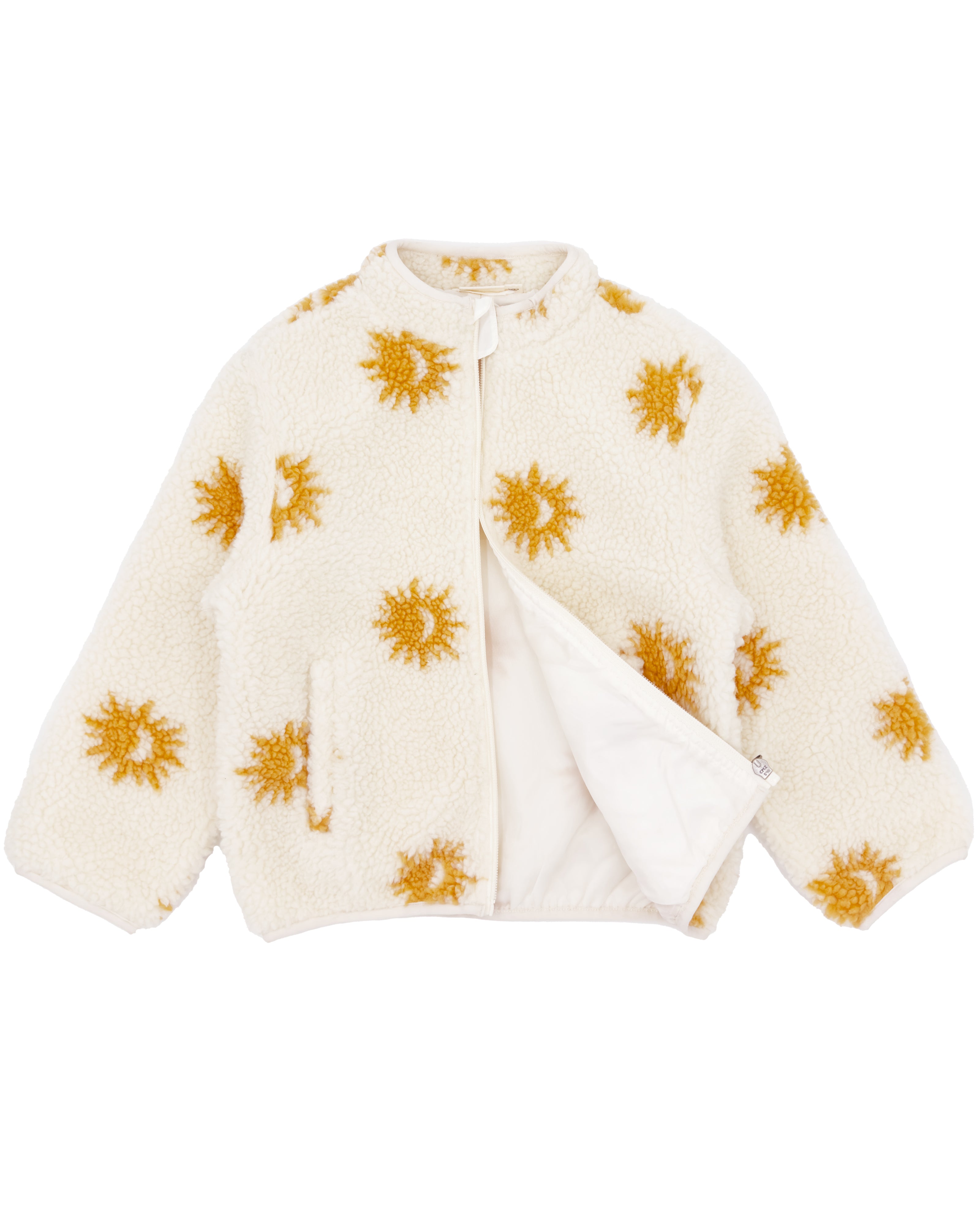 Feather 4 Arrow Skyler Polar Fleece Jacket in Cream