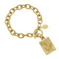 Susan Shaw Bam Bird Mahjong Tile Bracelet