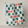 Geometry - Cypress Tile Talk Tea Towel