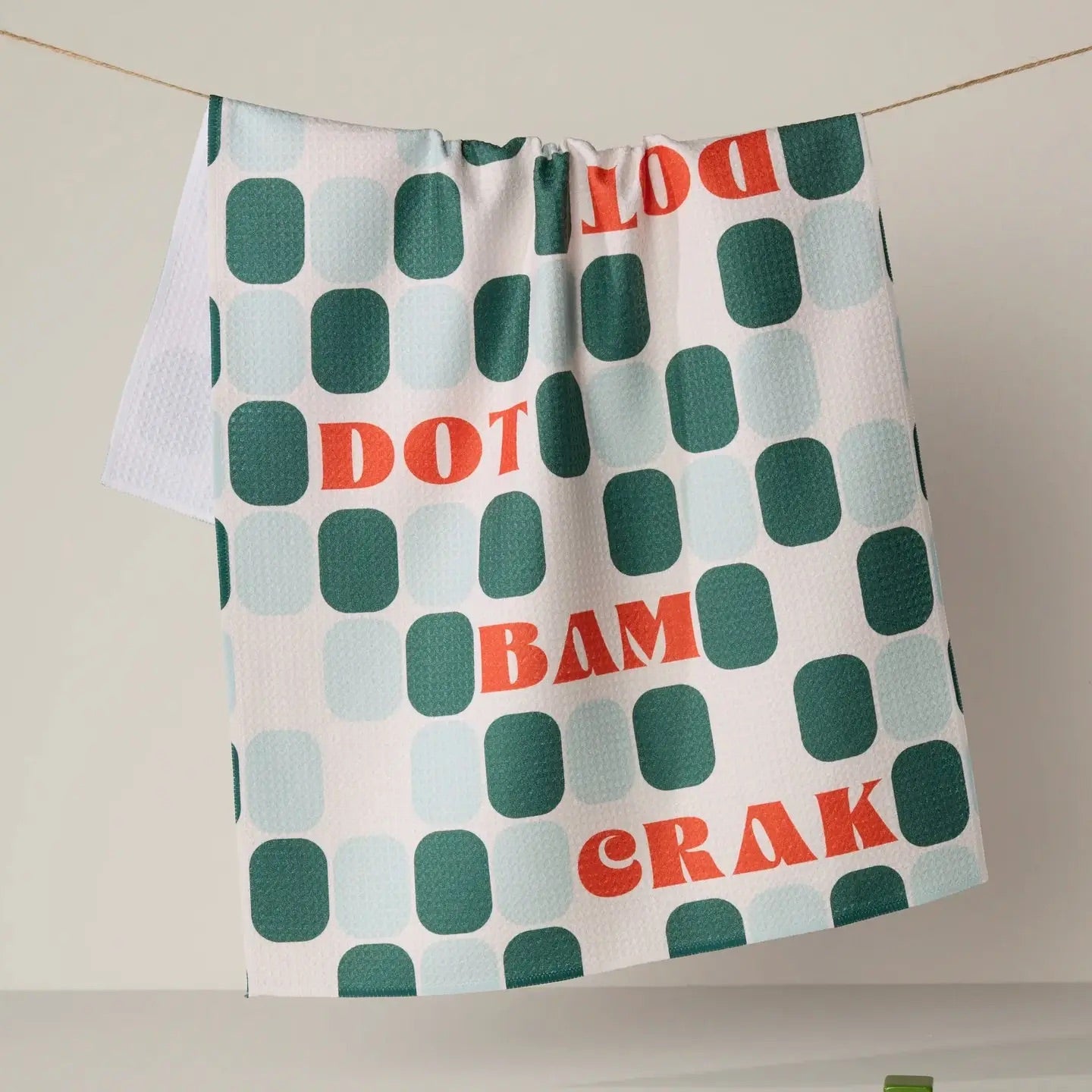 Geometry - Cypress Tile Talk Tea Towel