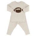 Oh Baby! Chocolate Football Baby Rib 2PC Set