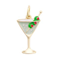 Canvas Style 3 Olive Martini Charm in Multi