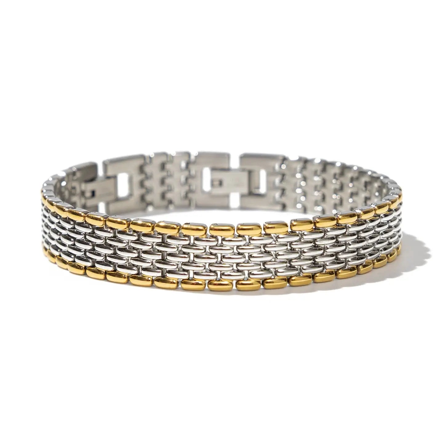 Brenda Grands Waterproof Chunky Two-Tone Bracelet
