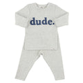 Oh Baby! Denim "dude" Applique 2PC Set