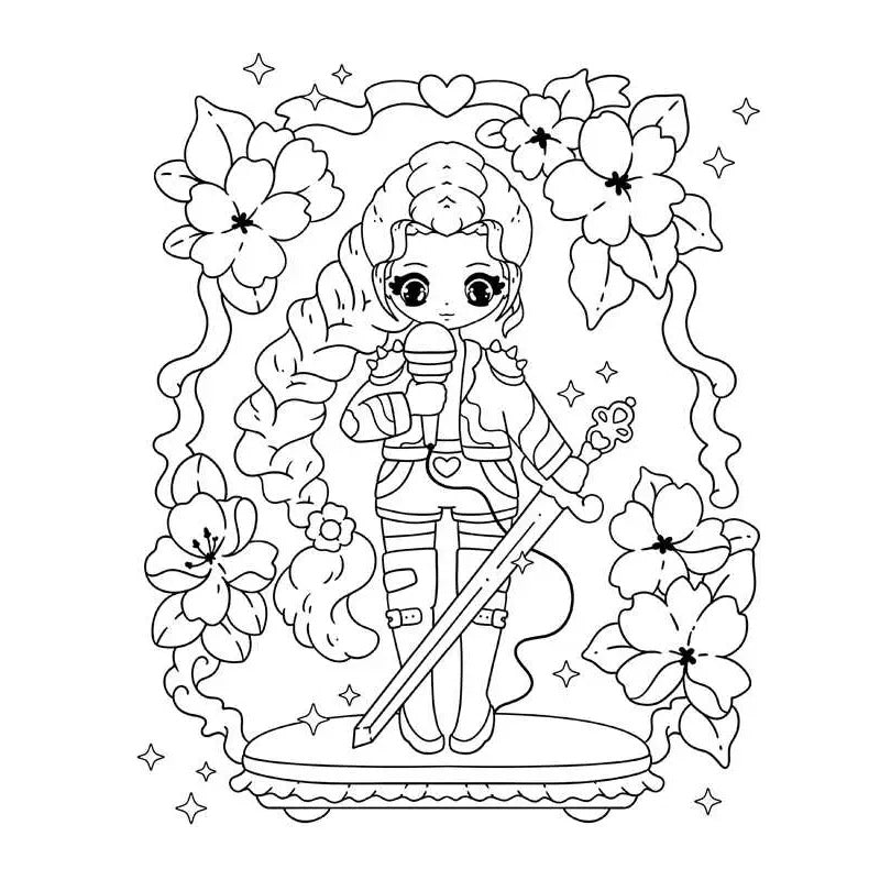 The Unofficial Coloring Book for Fans of KPop Demon Hunters