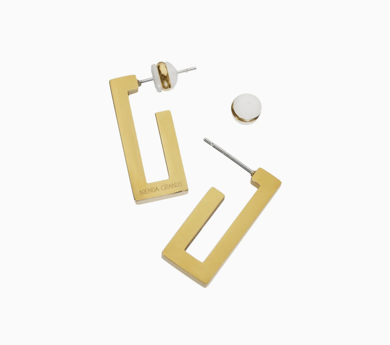 Brenda Grands Jewelry Rectangular Hoops