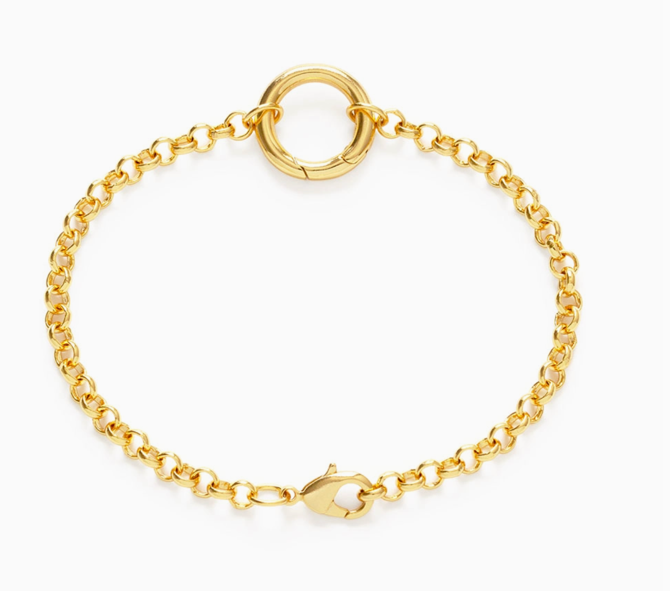 Amano Studio Rolo Chain with Charm Holder Clasp Bracelet