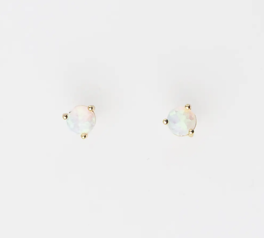 Brenda Grands Jewelry Opal Studs