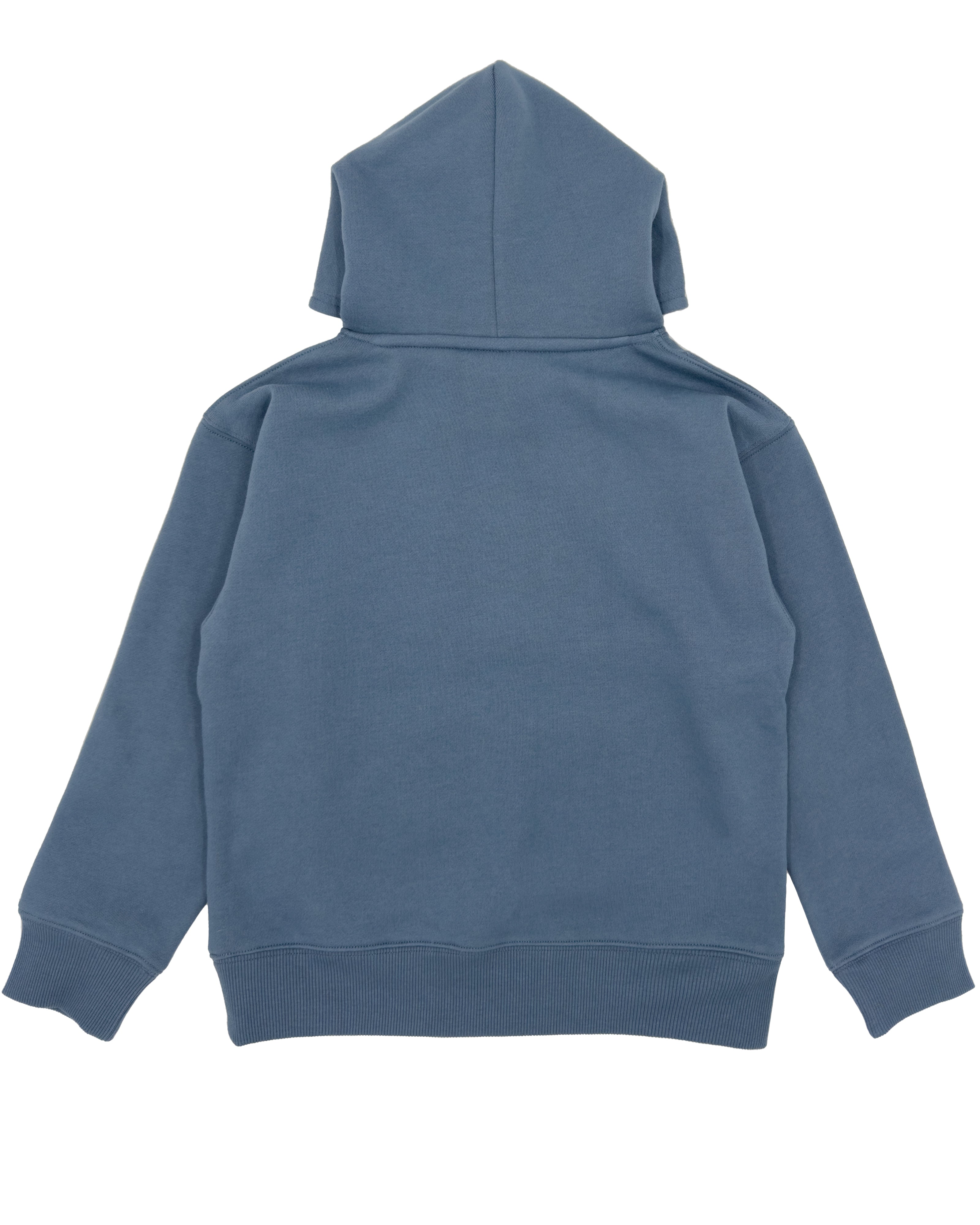 Feather 4 Arrow Icon Fleece Pullover Hoodie in Slate Blue