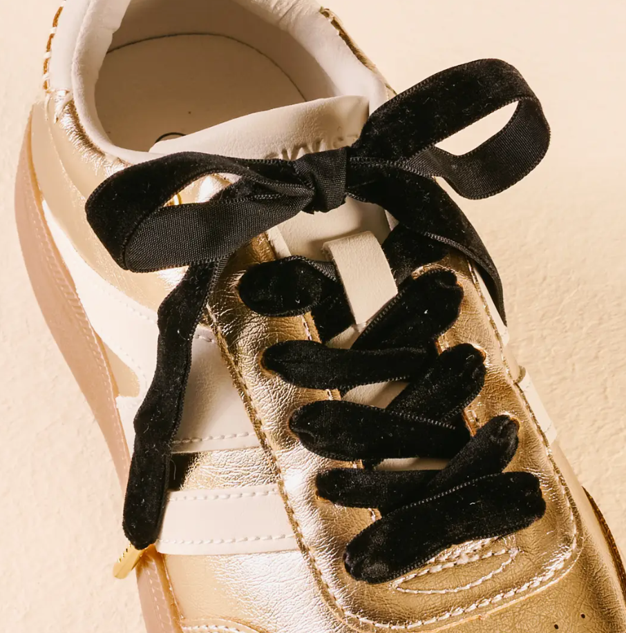 The Darling Effect - Step It Up Shoelaces-Velvet Black