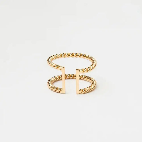 Brenda Grands Twisted Aspen Double Ring