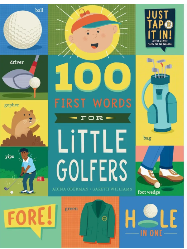 100 First Words For Little Golfers Book