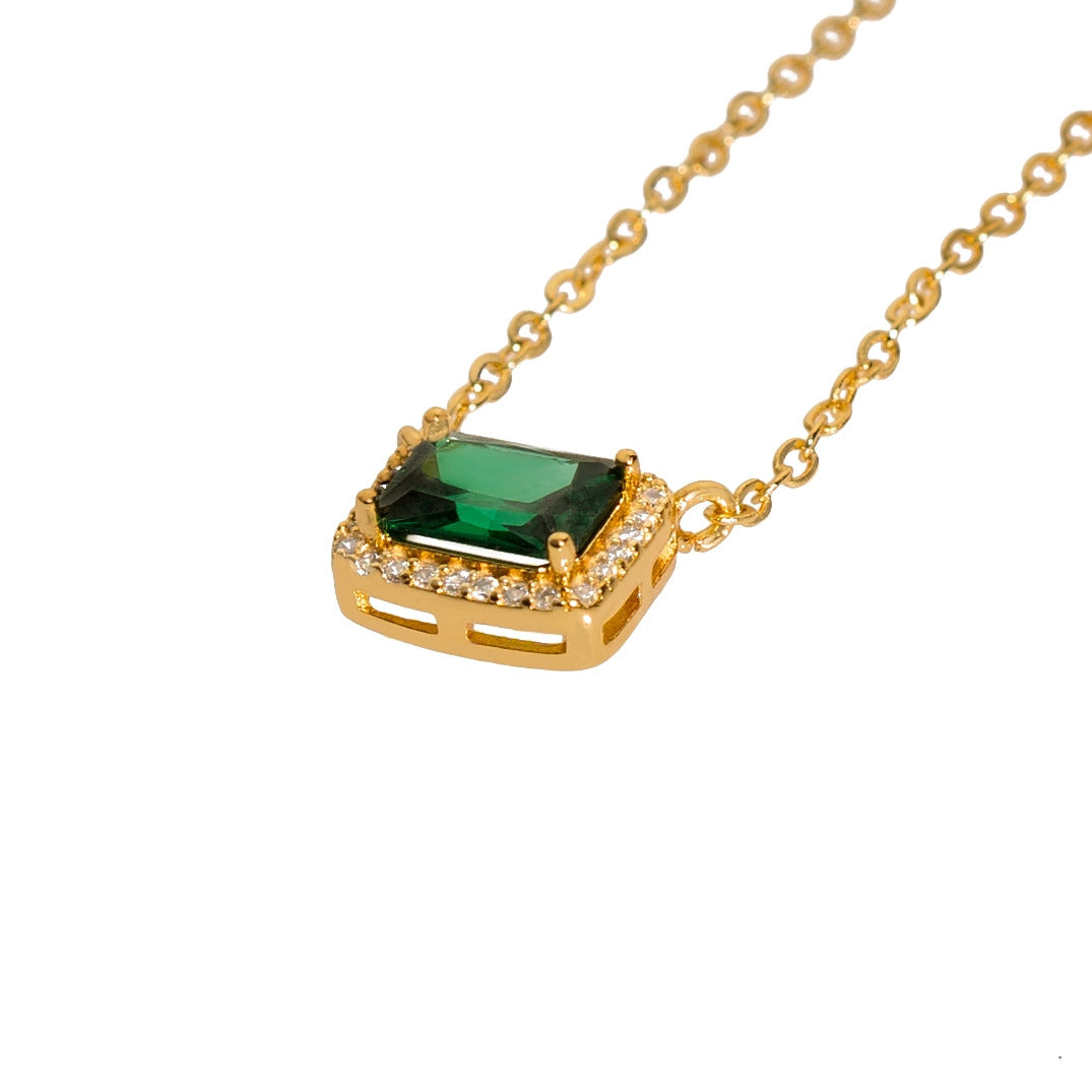 Brenda Grands Luxe Emerald Necklace