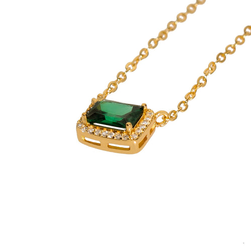 Brenda Grands Luxe Emerald Necklace