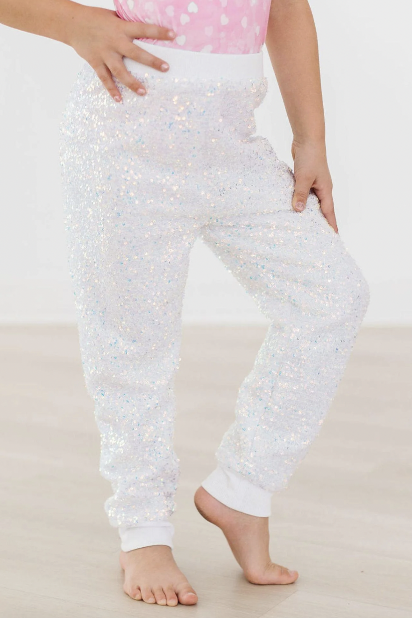 Mila & Rose Disco Sequin Joggers