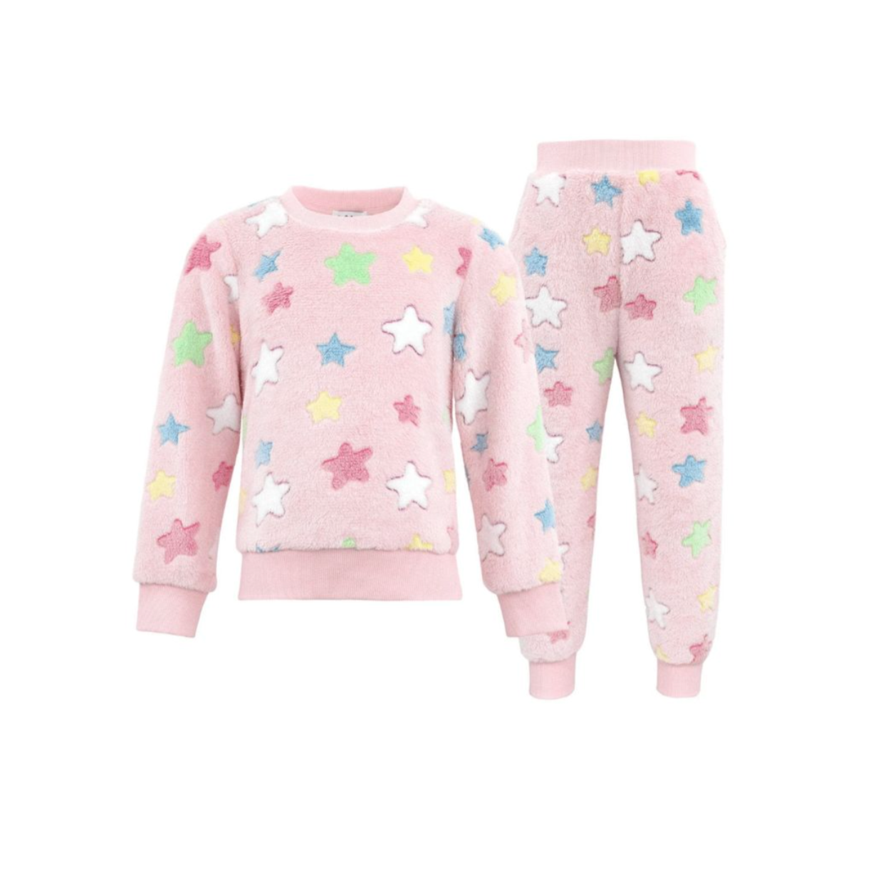 Lola & The Boys Pinky Stars Fuzzy Set