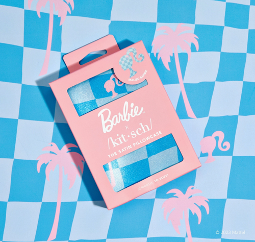 Barbie X Kitsch Malibu Barbie Satin Pillowcase