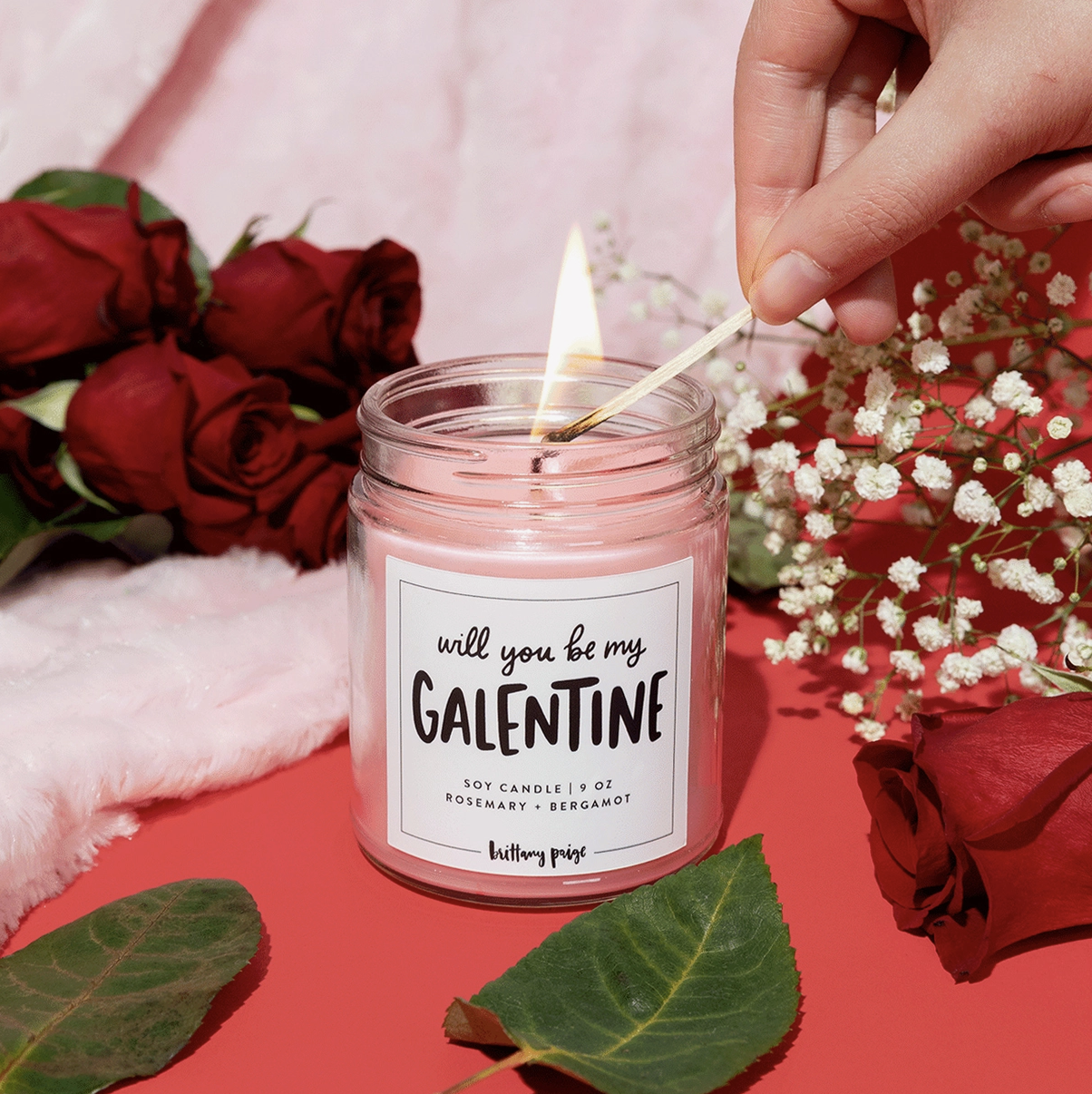 Will You Be My Galentine Candle