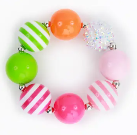 Sparkle Sisters - Spring Flower Chunky Bracelet