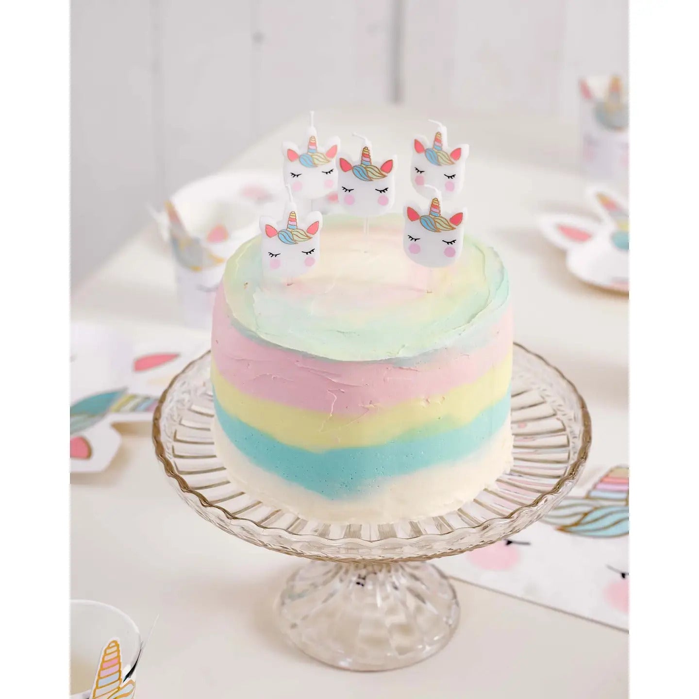 Talking Tables Unicorn Candle Cake Topper