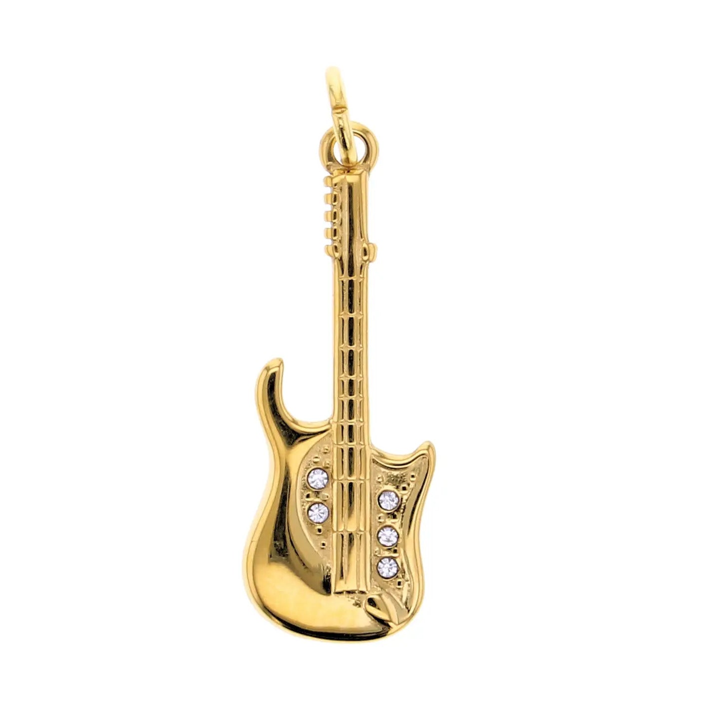 Lotus Jewelry Guitar Charm