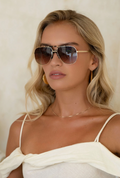 FREYRS Logan Acetate Aviator Unisex Sunglasses Tortoise/Brown