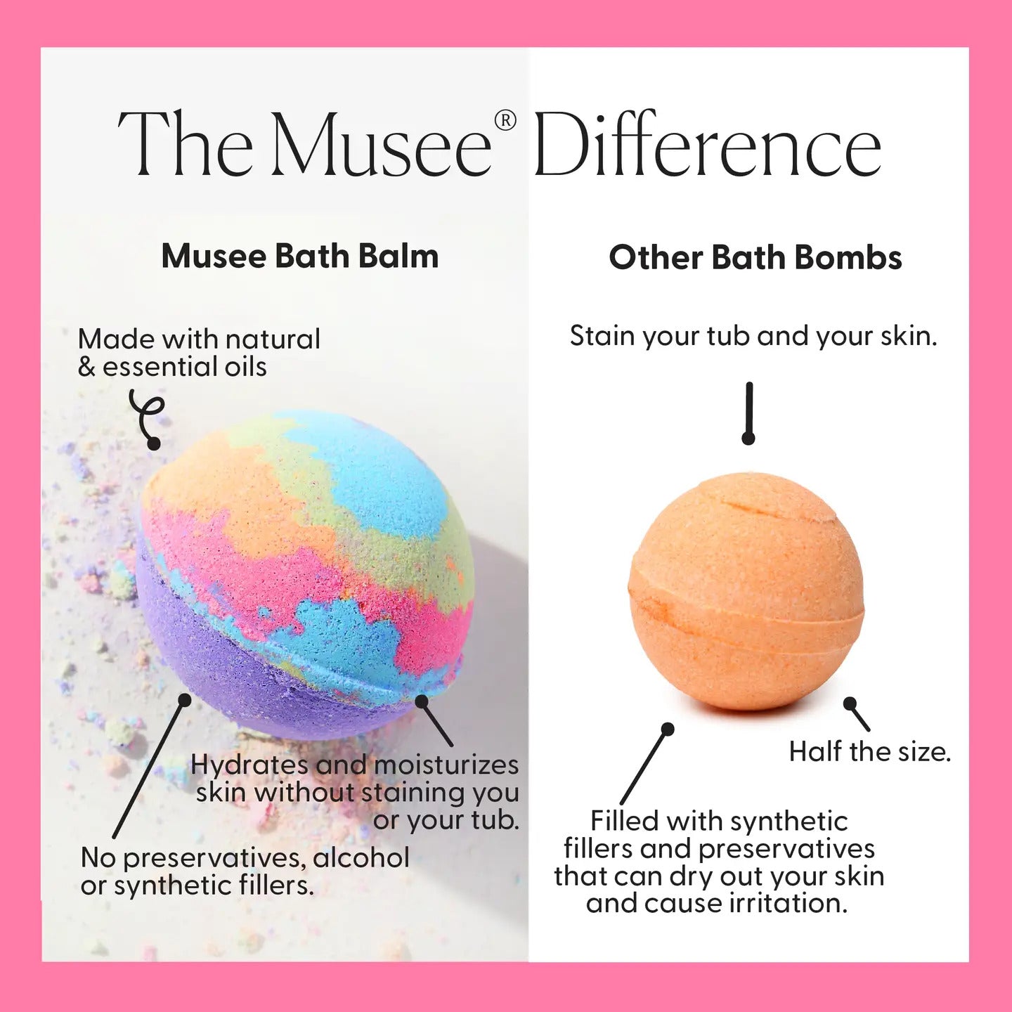 Musee Rainbow Bath Balm Set