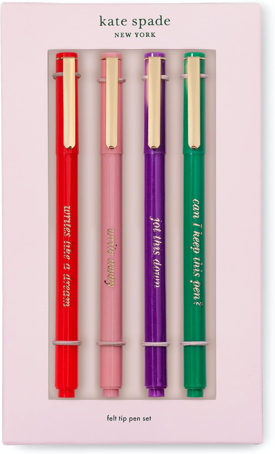 Kate Spade Felt Tip Pen Set