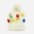 The Blueberry Hill Rainbow Pom Pom Beanie