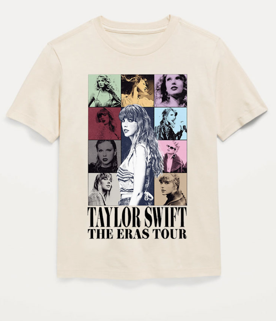 Kids TS Inspired Eras Tour Graphic Tee