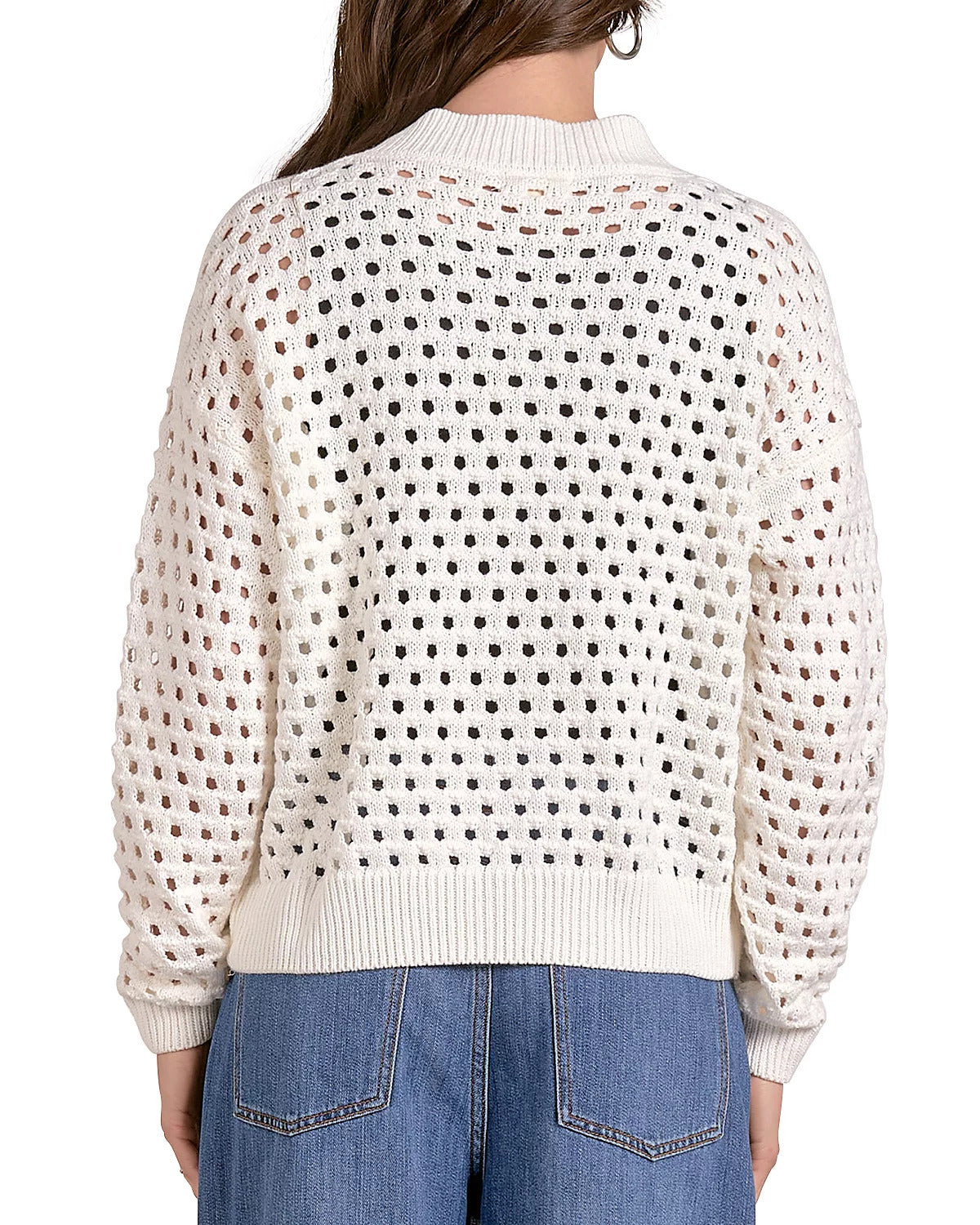 Elan Cardigan White