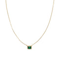 Brenda Grands Luxe Emerald Necklace