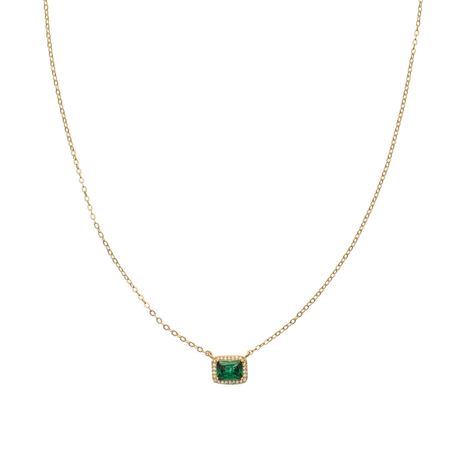 Brenda Grands Luxe Emerald Necklace