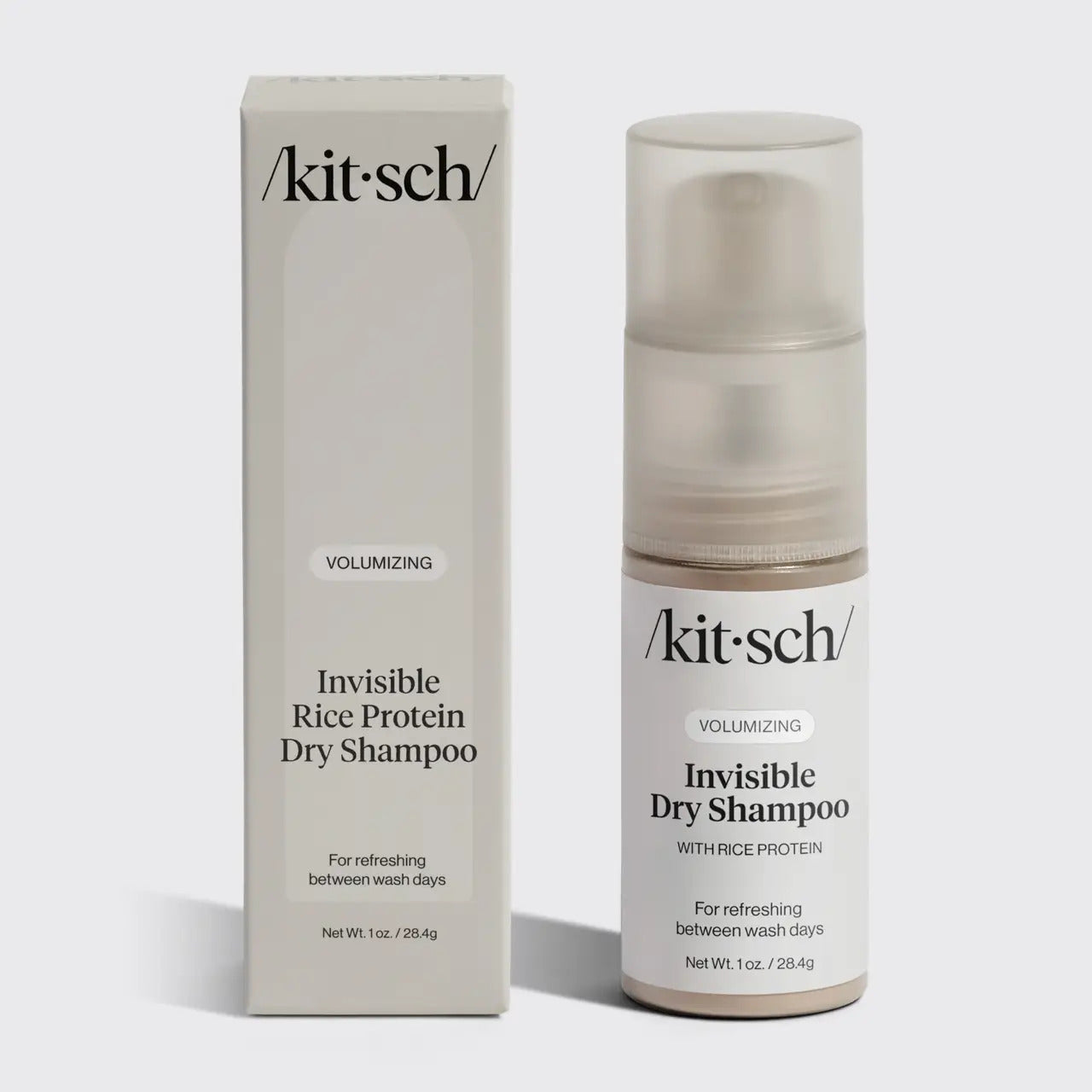 Kitsch Volumizing Rice Protein Dry Shampoo - Invisible 1 oz