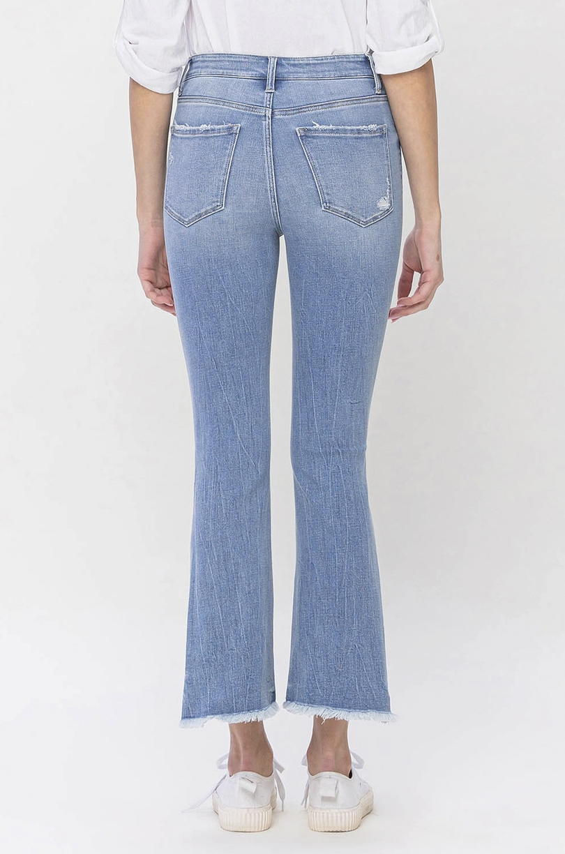 Flying Monkey Frolic High Rise Kick Flare Jeans