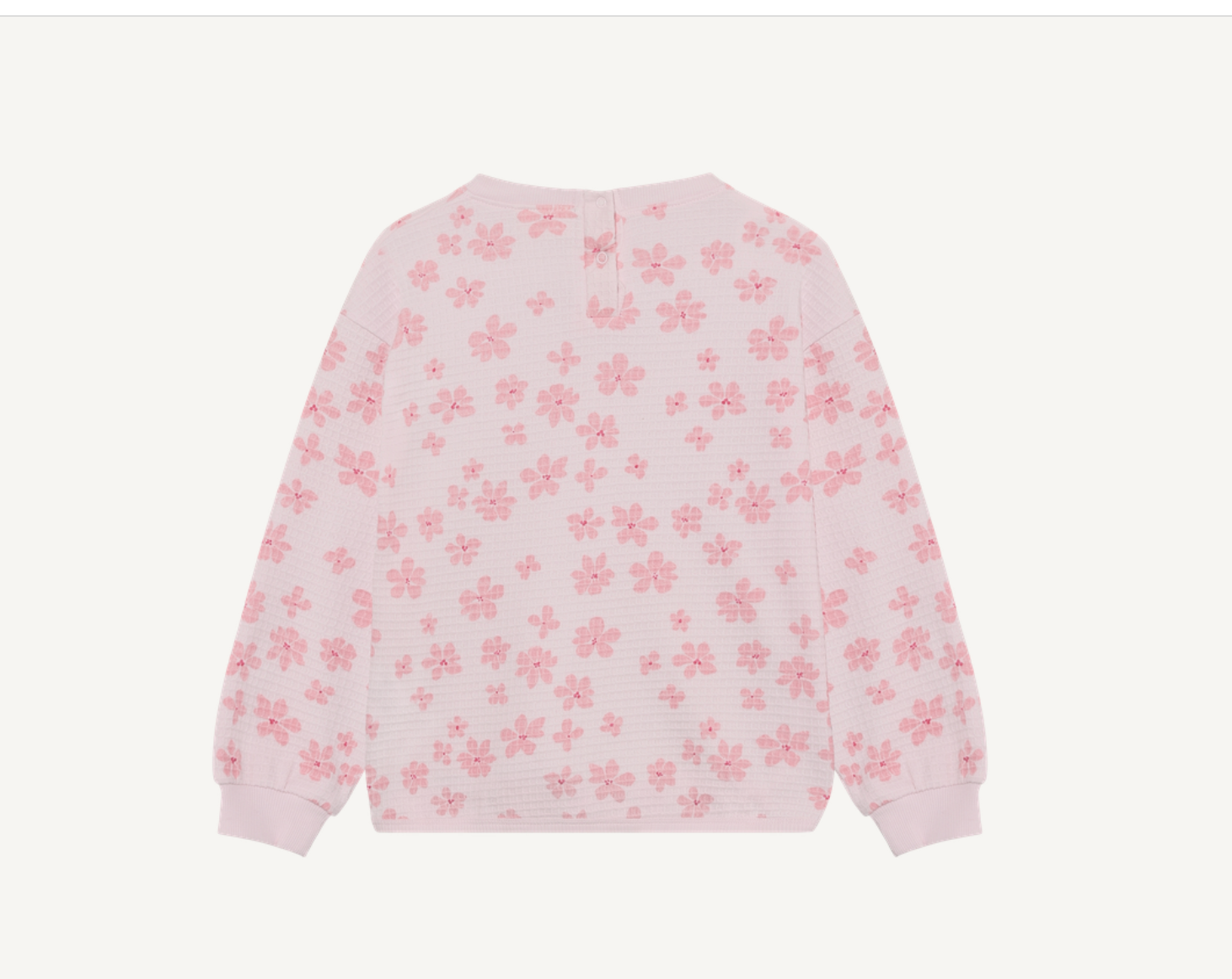 Minymo Raindrop on Roses Sweatshirt