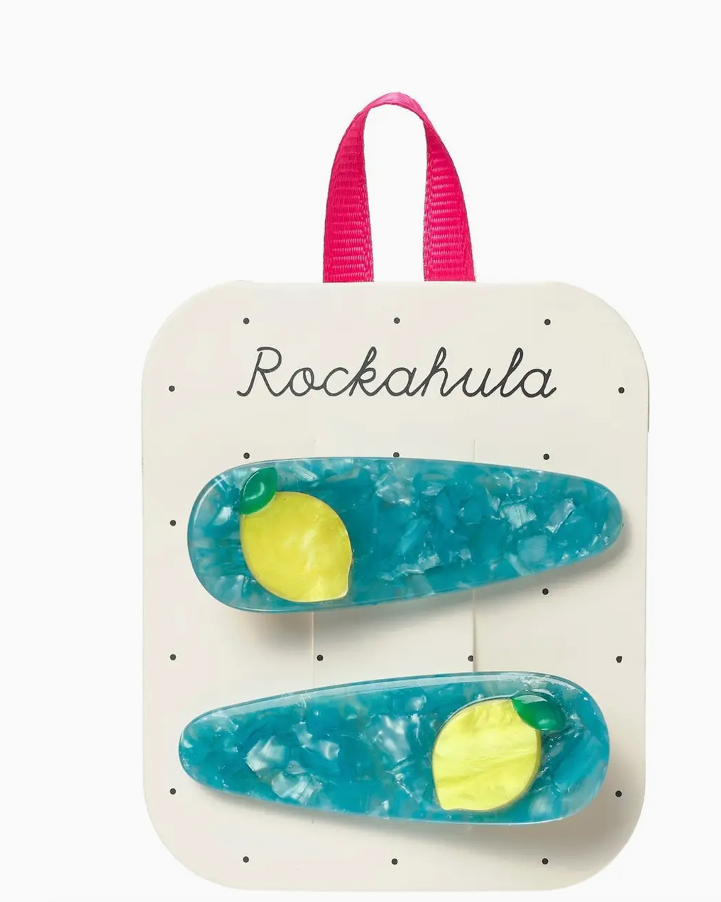 Rockahula Lemon Drop Acrylic Clips