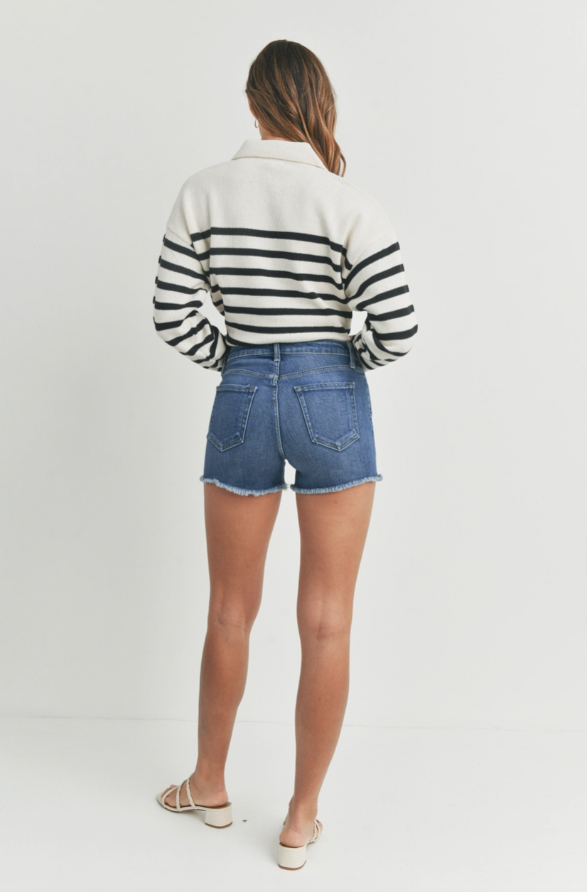 Just Black Denim The Weekend Short