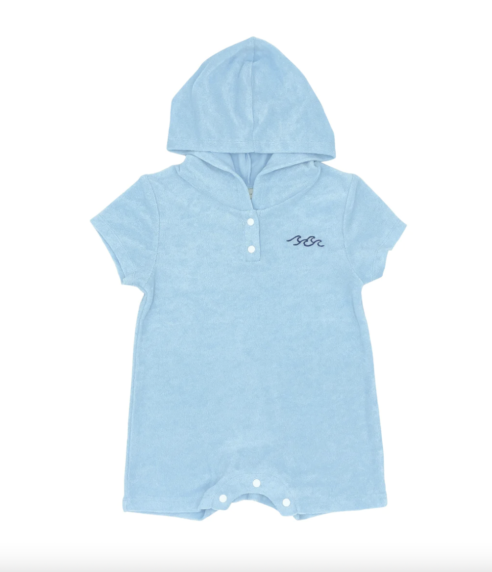 Feather 4 Arrow Finn Baby Hooded Romper