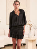 Current Air Andrea Pleated Mini Dress