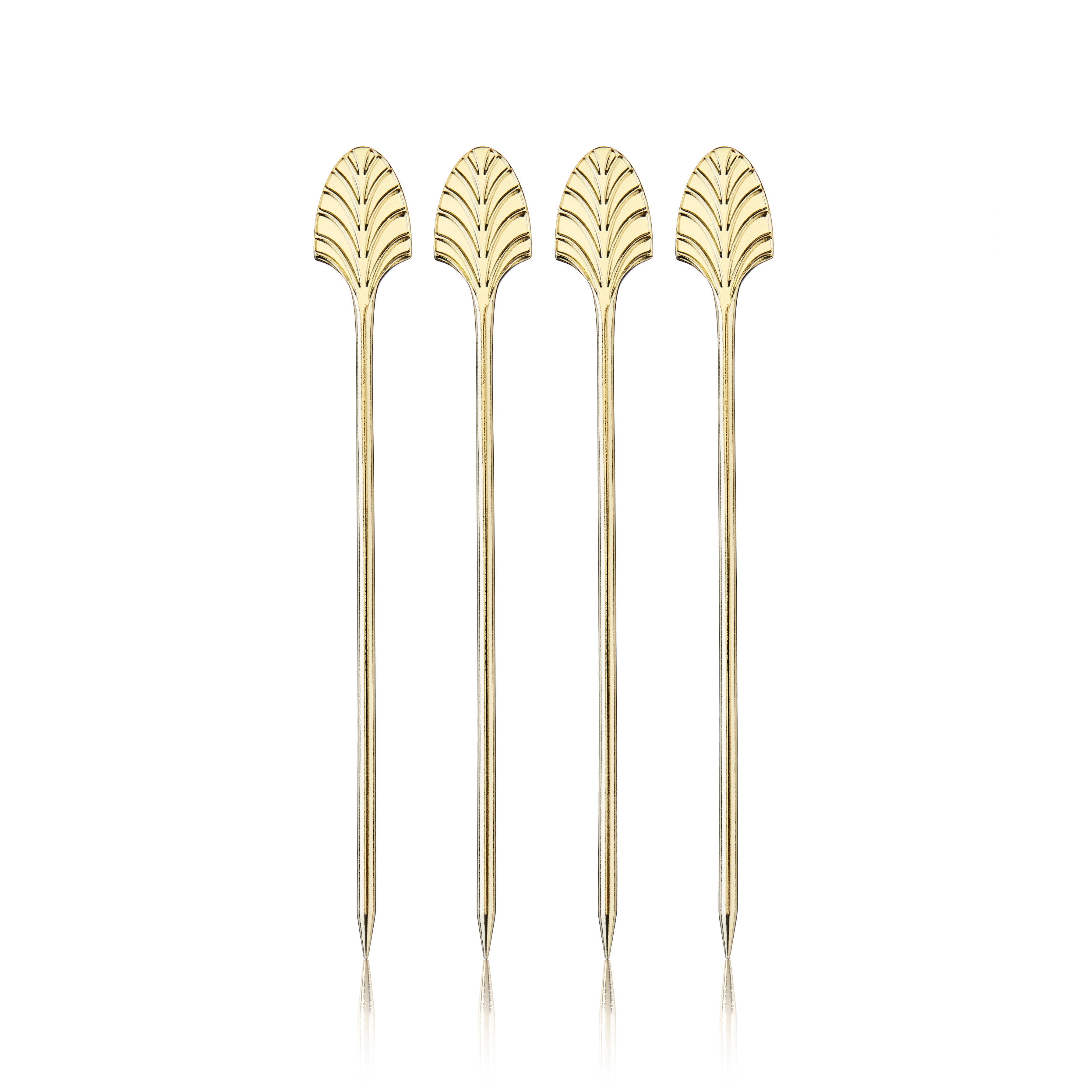 Viski Art Deco Cocktail Picks