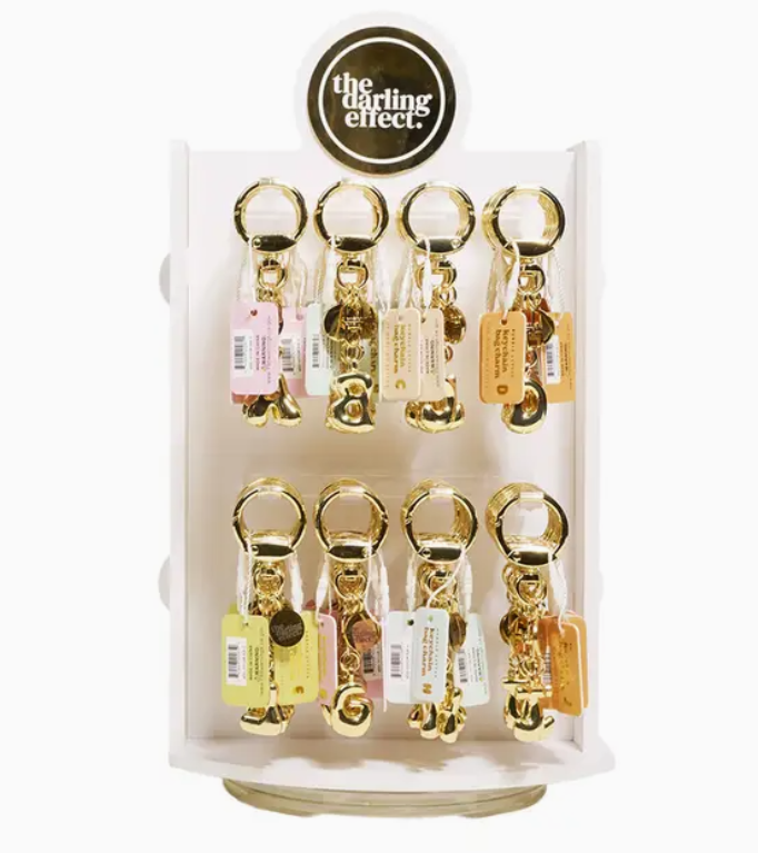The Darling Effect - Bubble Letter Keychain