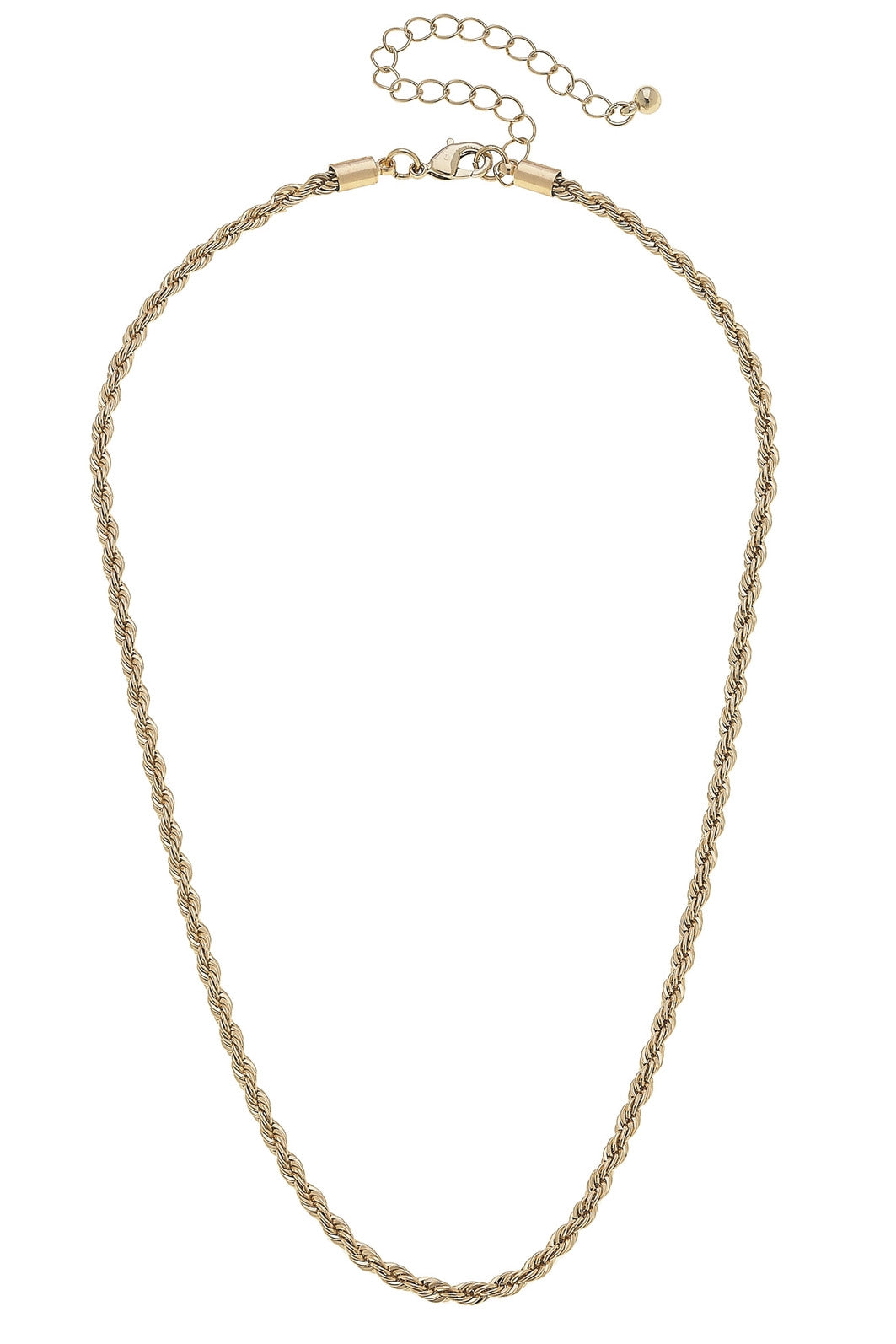 Brooklyn Twisted Rope Chain Charm Necklace Base