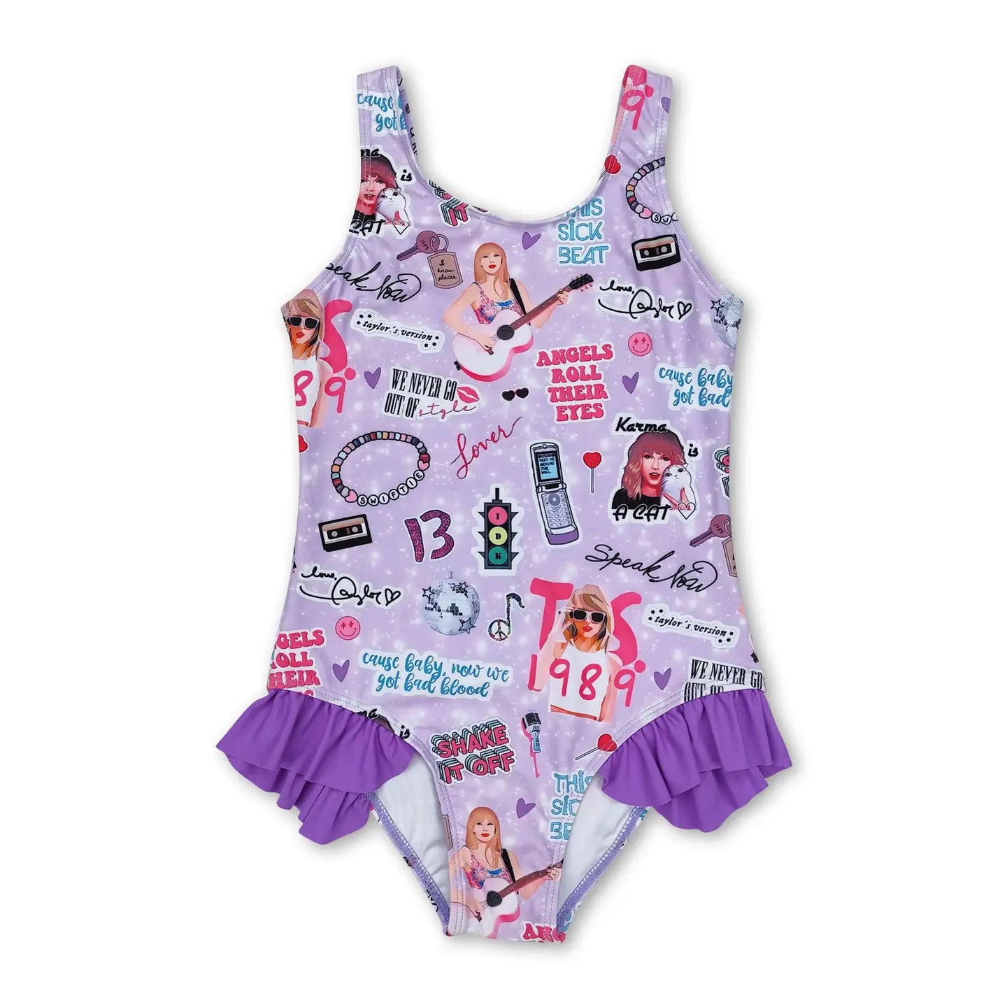 TS Inspired One Piece Swimsuit