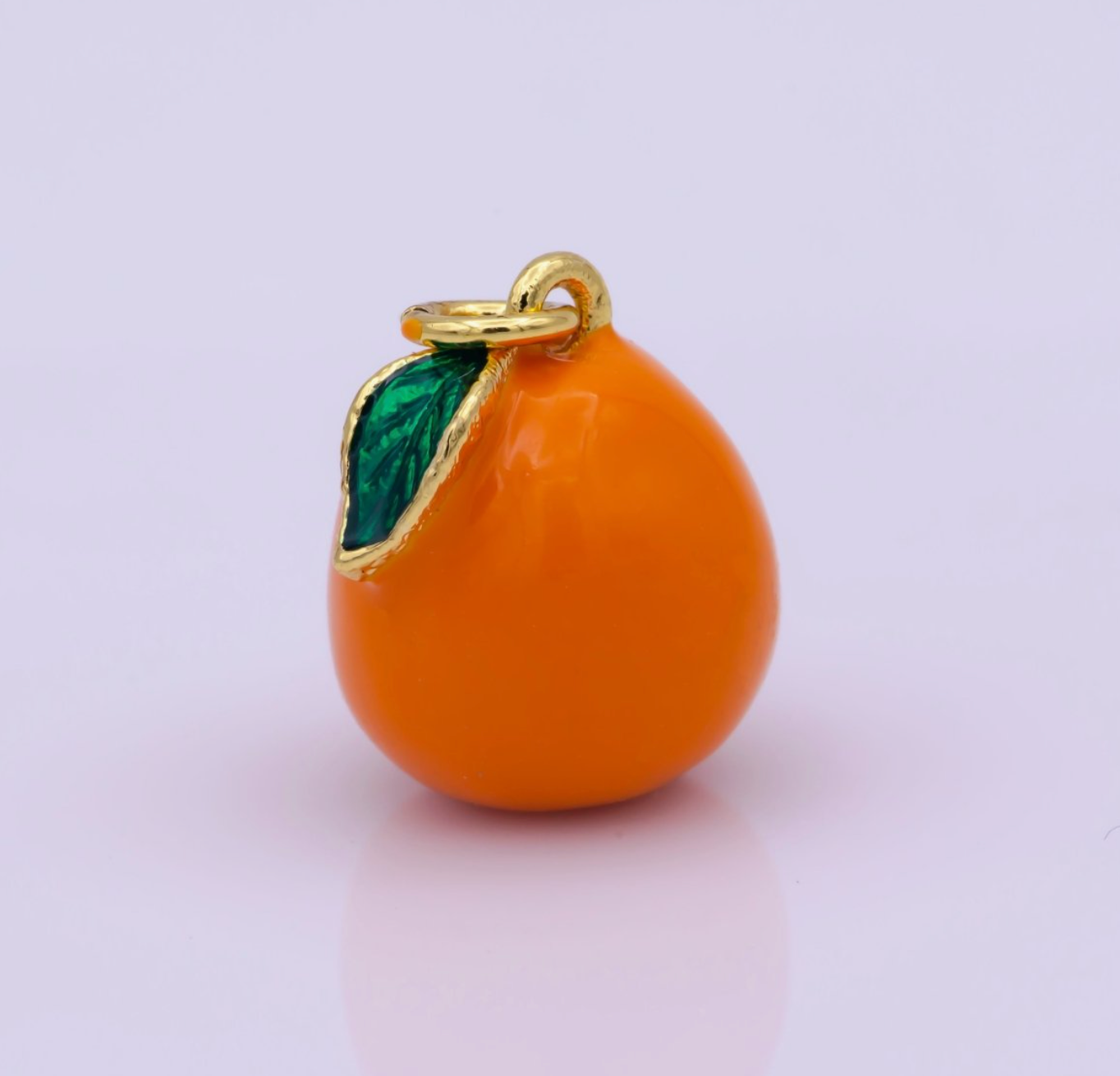 Mini Gold Orange Pendant