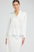 Current Air Button up Collared Blouse