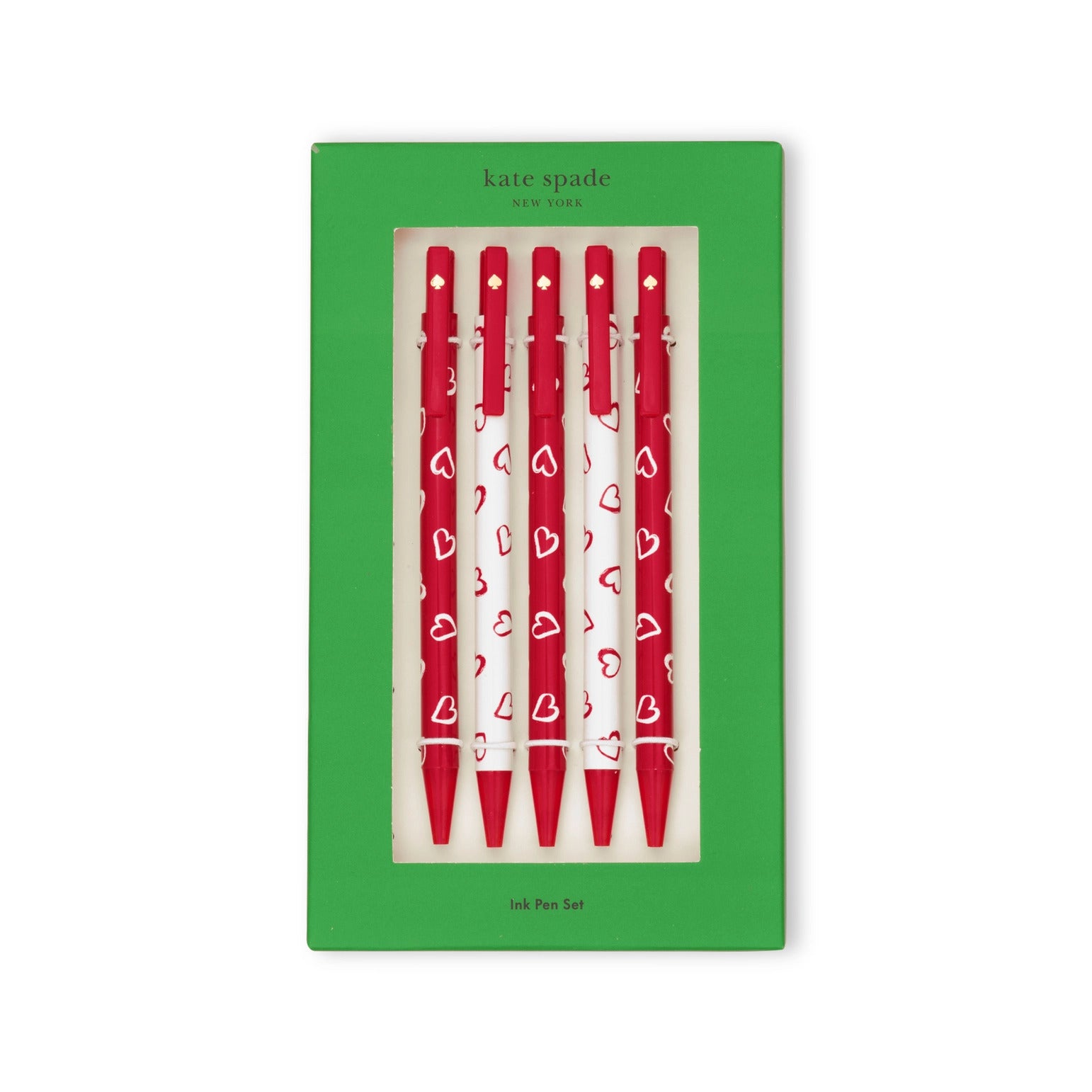 Kate Spade Brushstroke Heart Click Pens